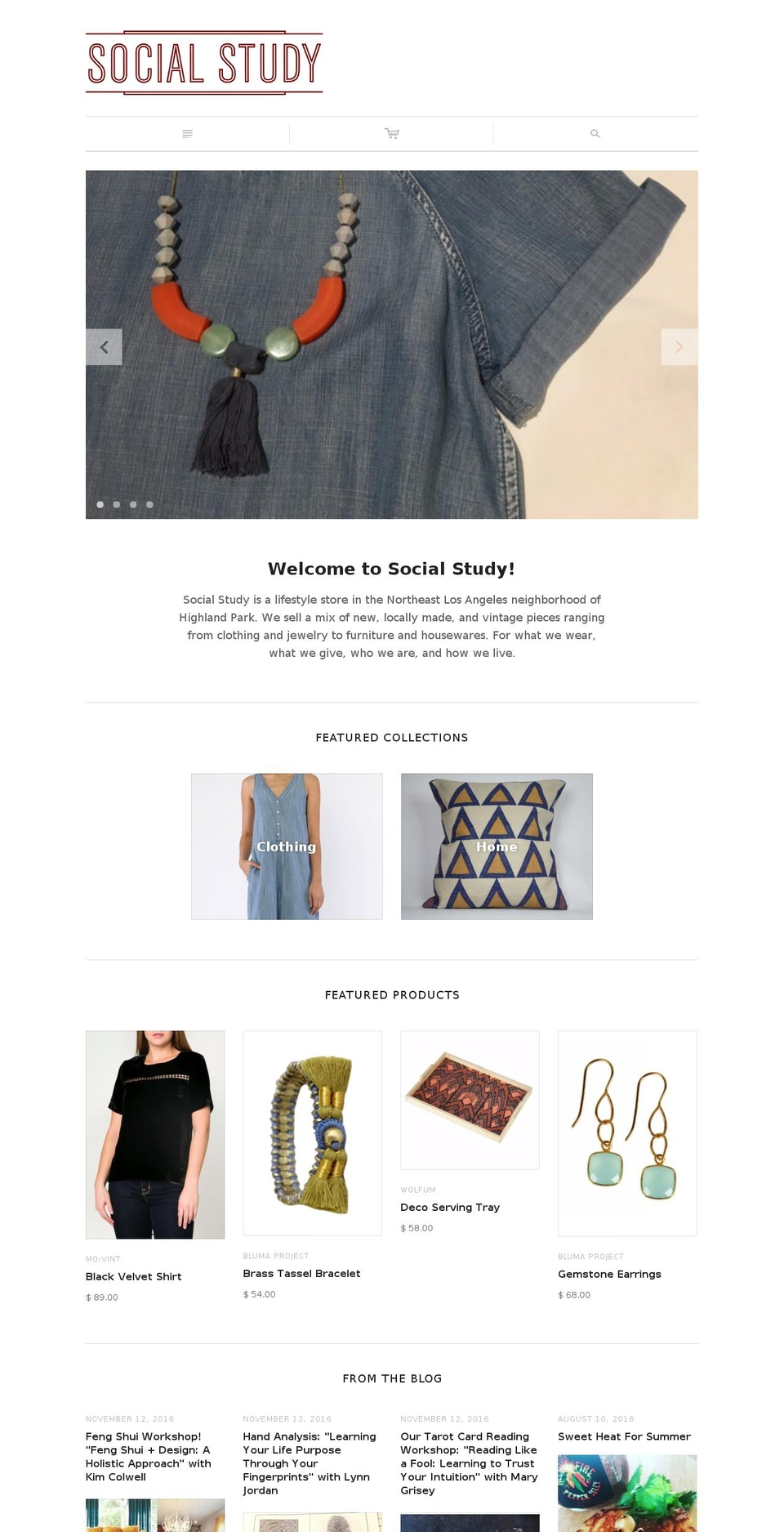 socialstudystore.org shopify website screenshot