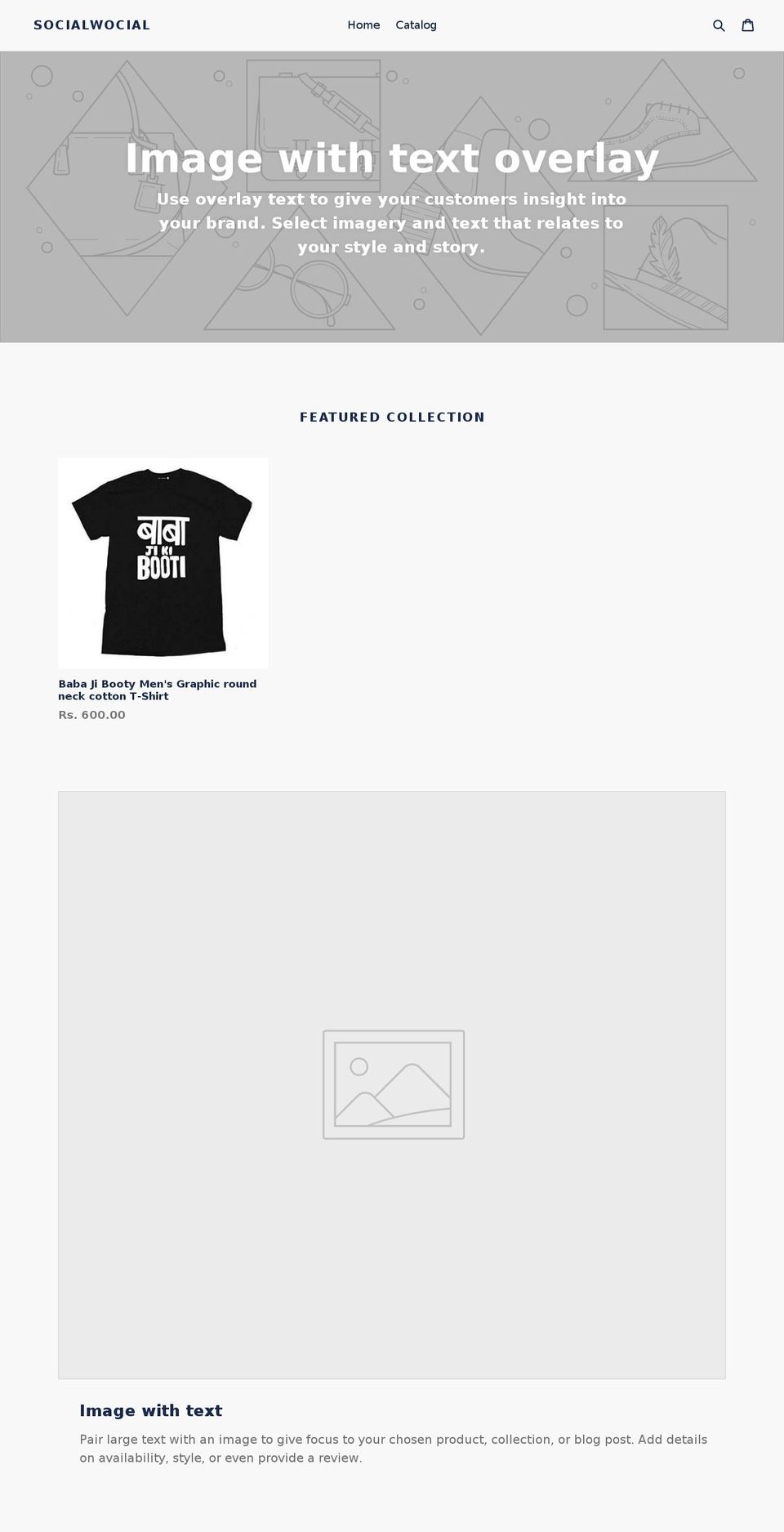 socialwocial.com shopify website screenshot