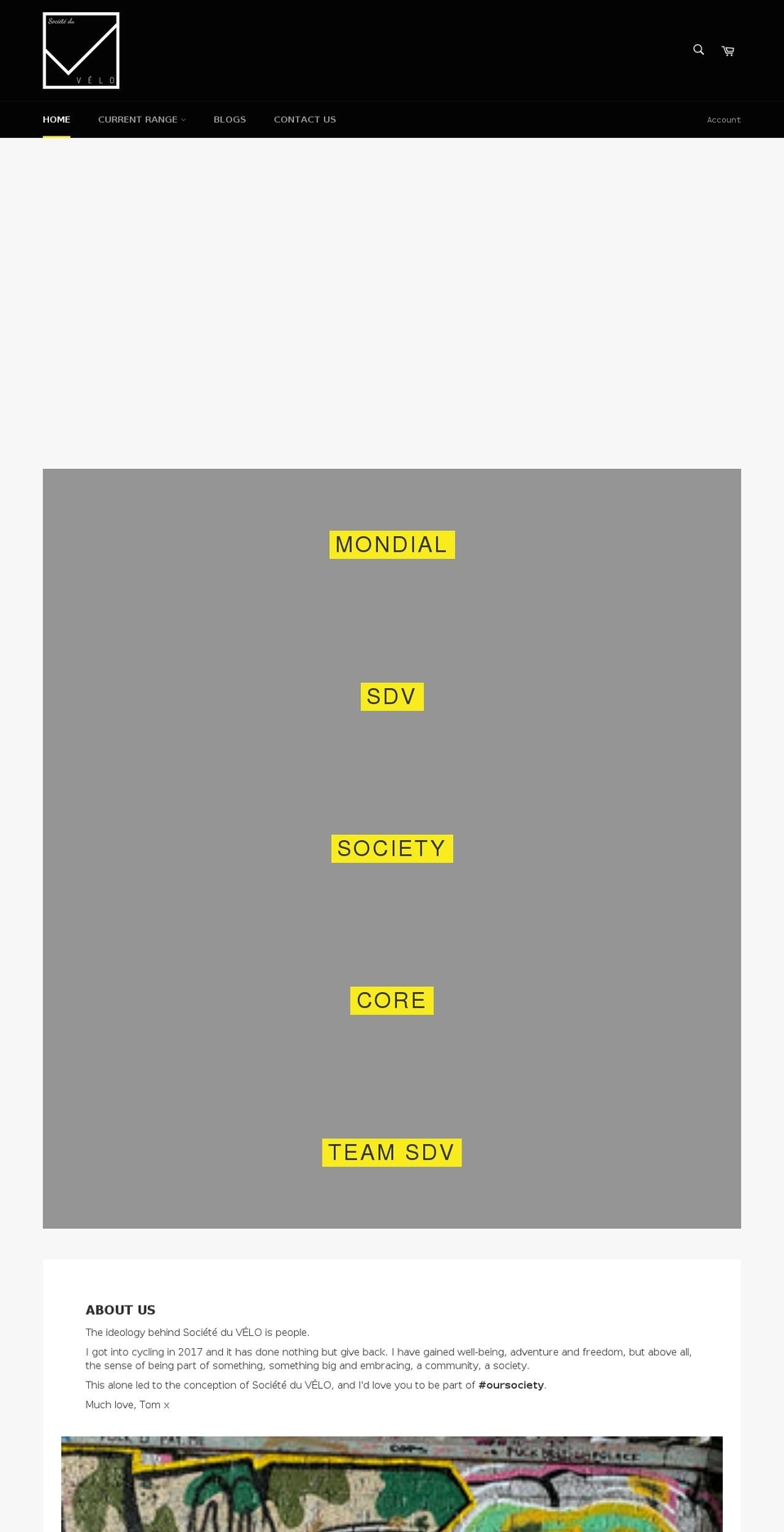 societeduvelo.com shopify website screenshot
