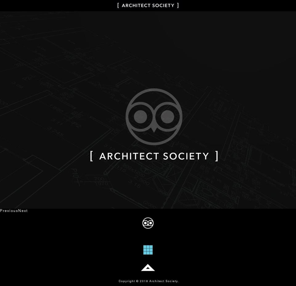 societyofarchitect.com — Shopify storefront screenshot