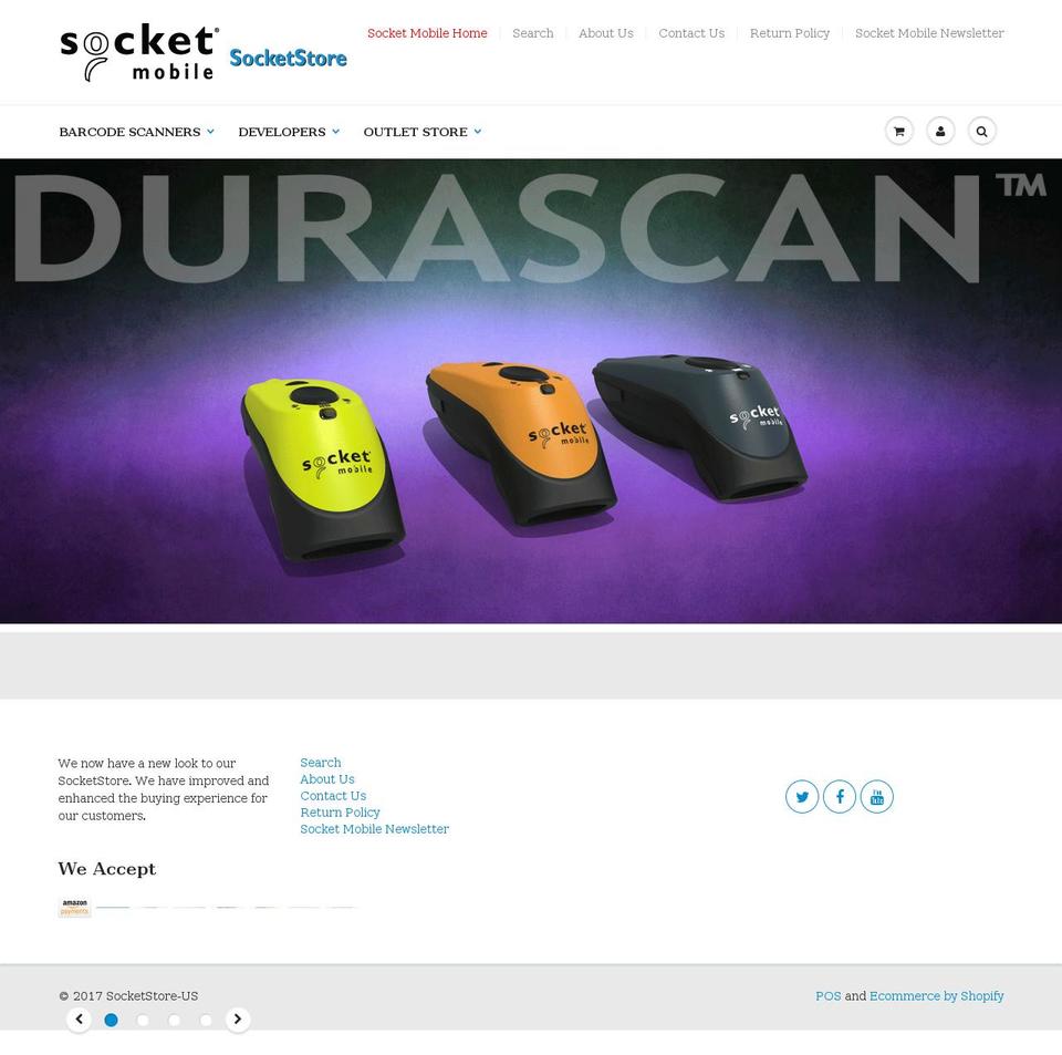 socketstore.com shopify website screenshot