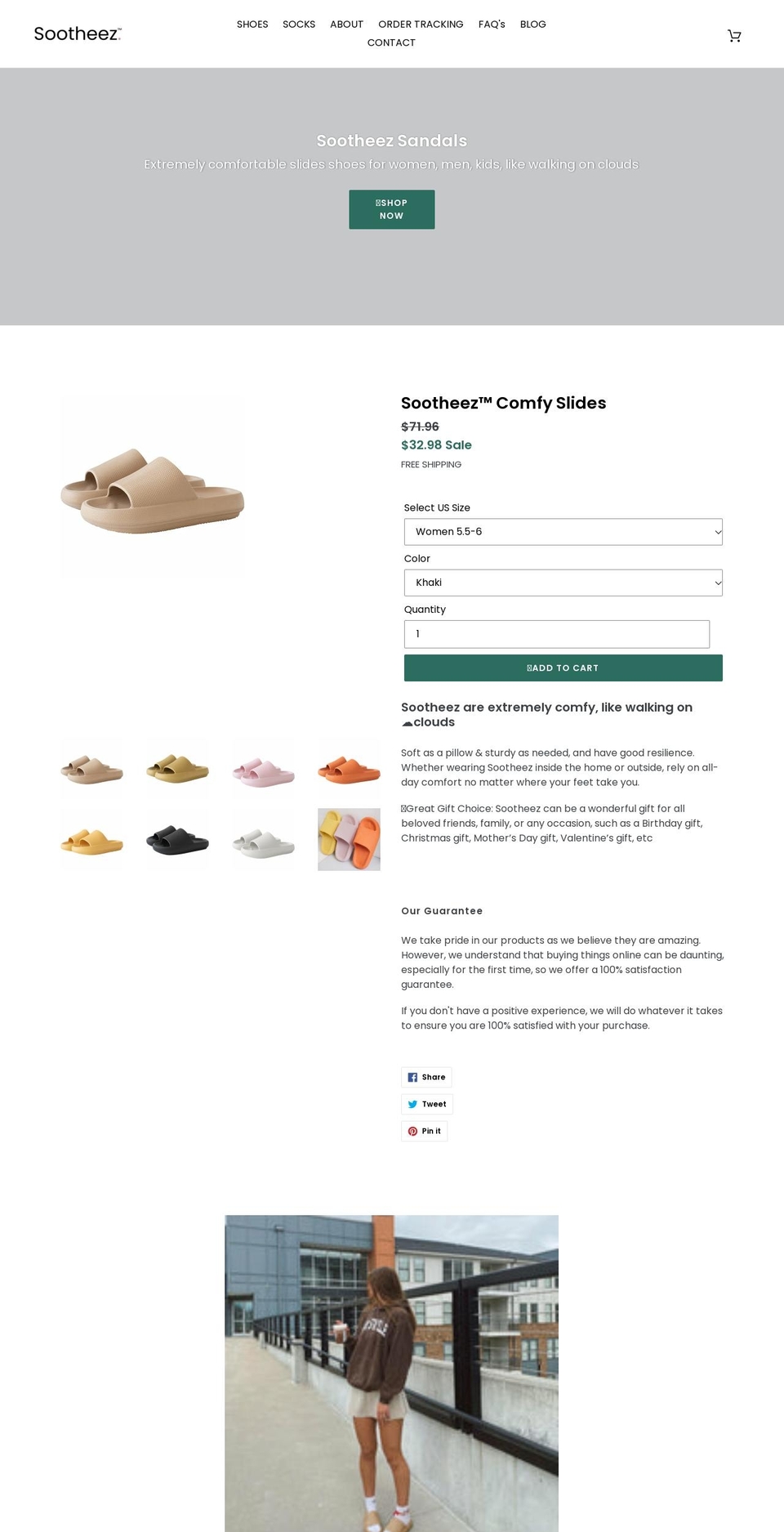 socksana.com shopify website screenshot