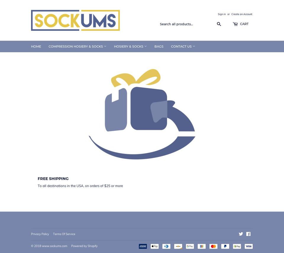 sockums.com — Shopify storefront screenshot