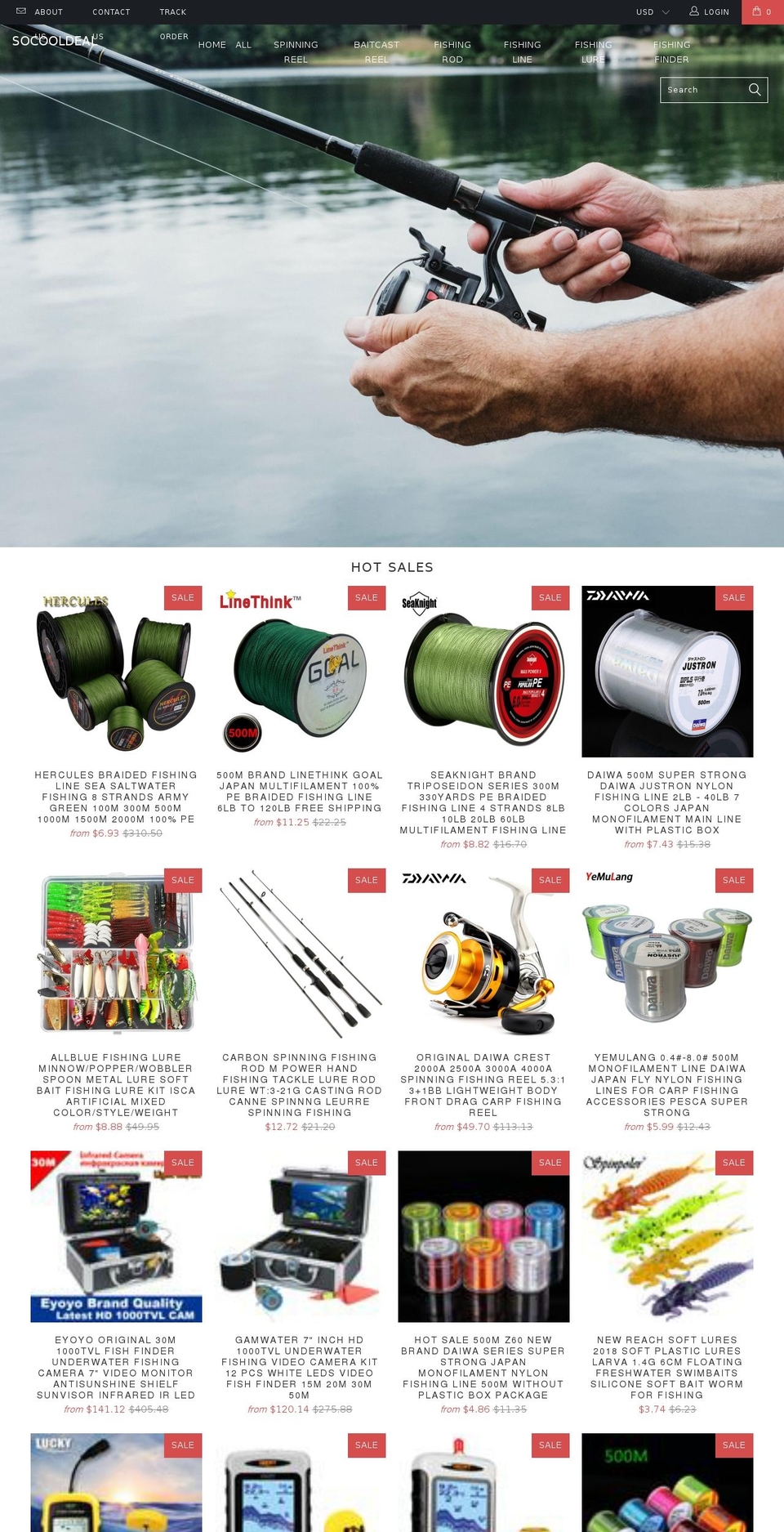 socooldeal.com — Shopify storefront screenshot