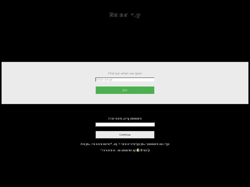 sodaintyjewelry.com — Shopify storefront screenshot