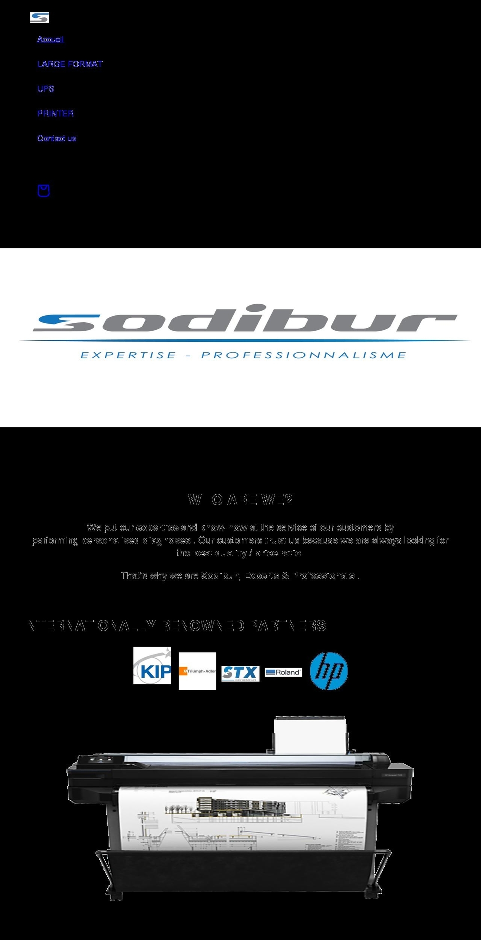 sodibur-maurice.com shopify website screenshot