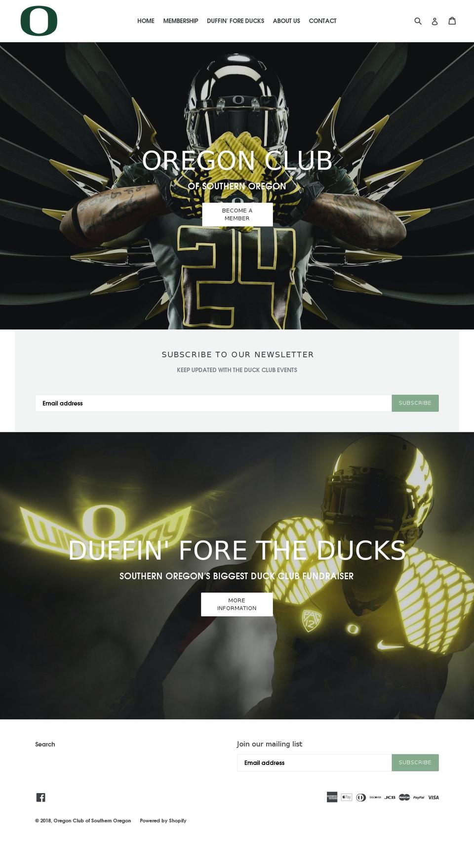 soduckclub.com — Shopify storefront screenshot