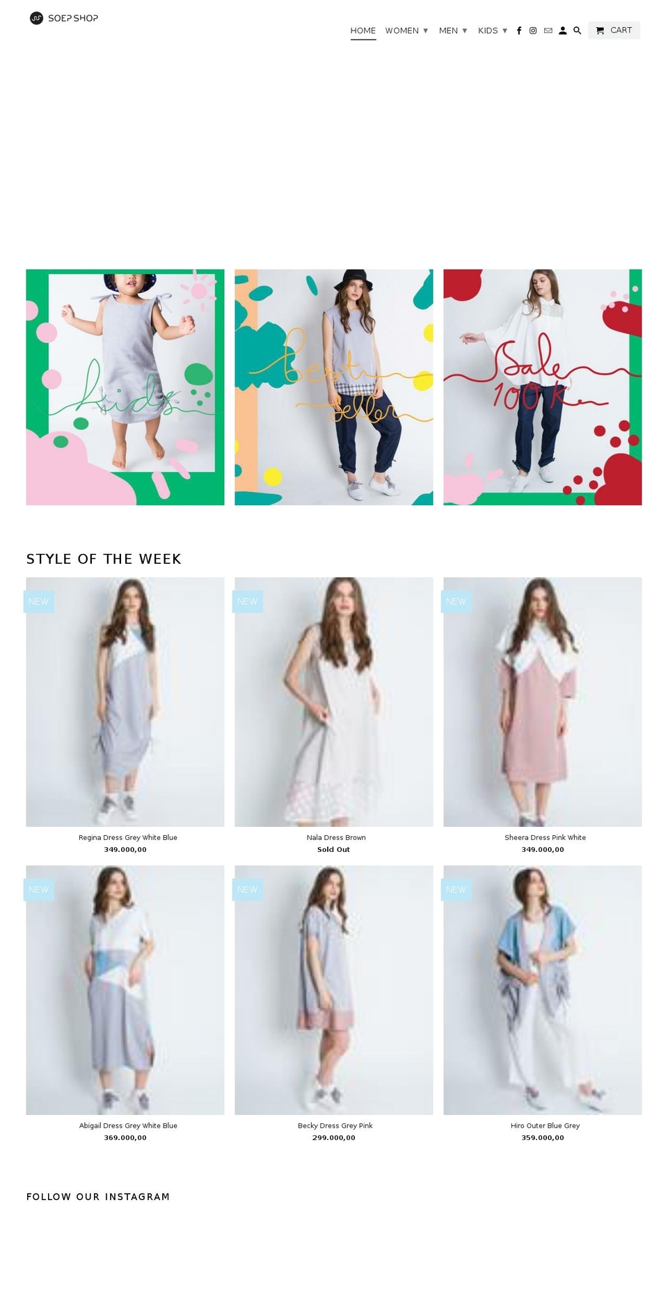 soepshop.com — Shopify storefront screenshot