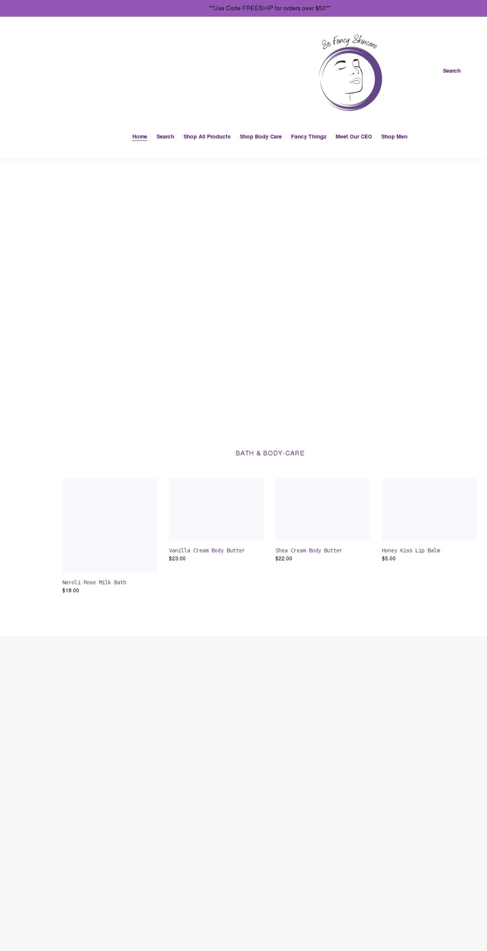 sofancyllc.com shopify website screenshot