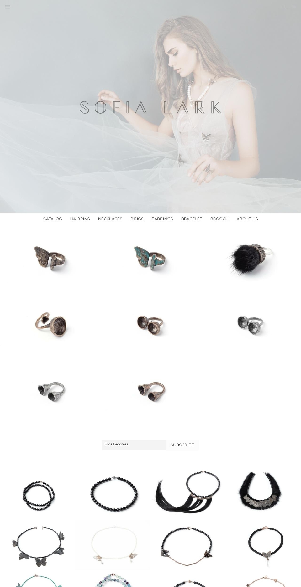 sofialark.com — Shopify storefront screenshot