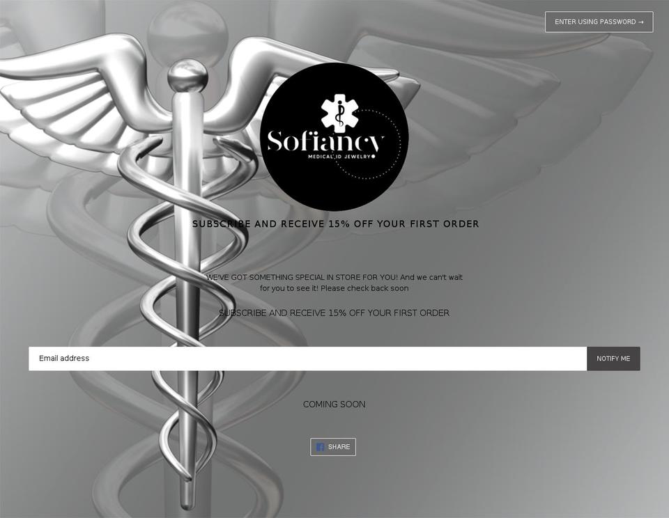 sofiancy.com — Shopify storefront screenshot
