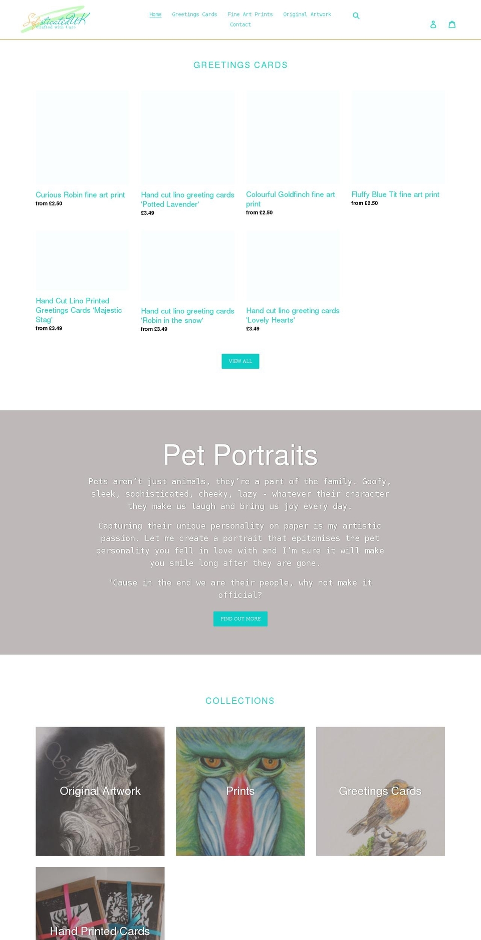 sofisticateduk.co.uk shopify website screenshot