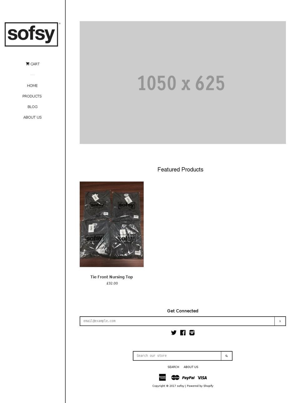 sofsy.com shopify website screenshot