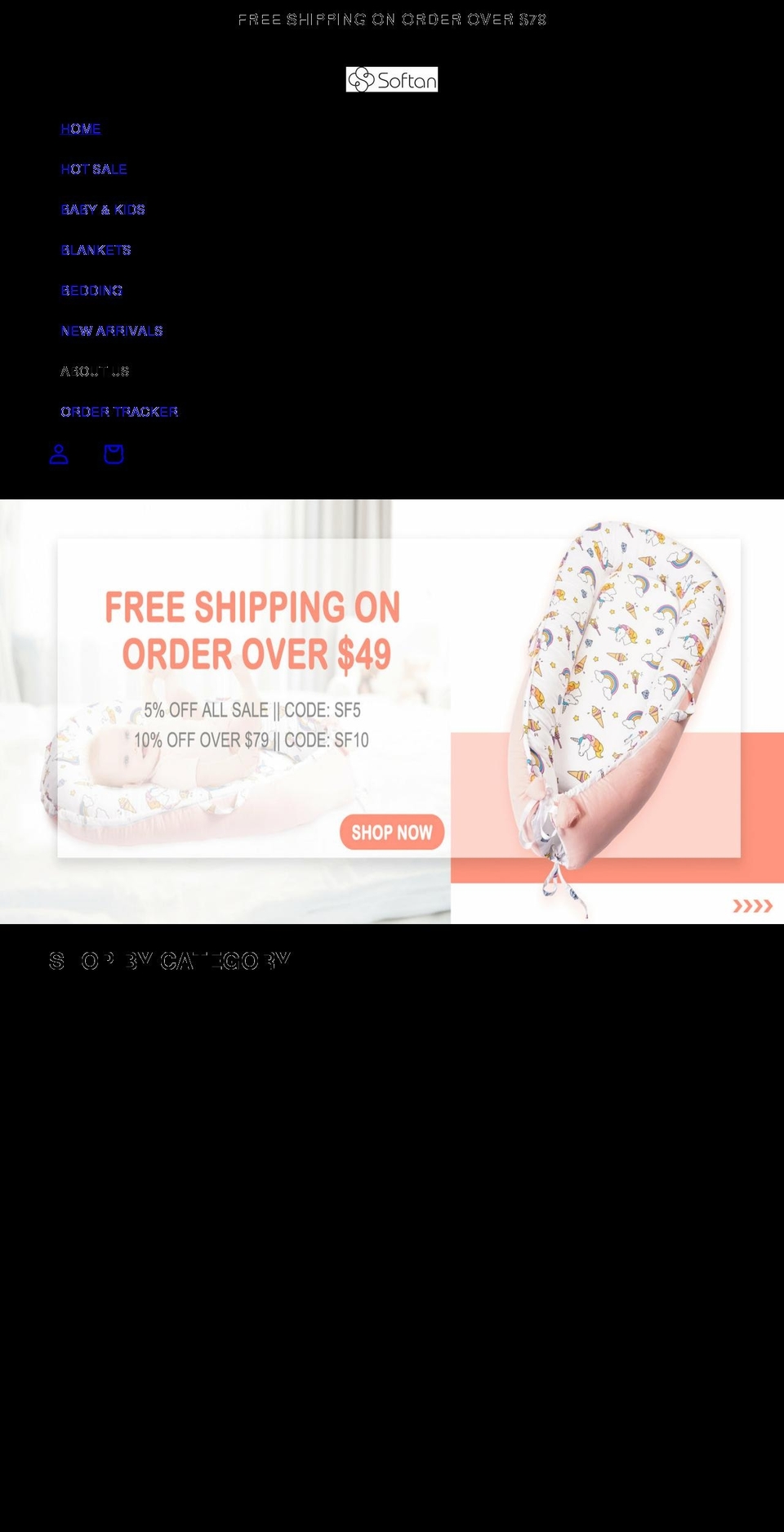 softan.net shopify website screenshot