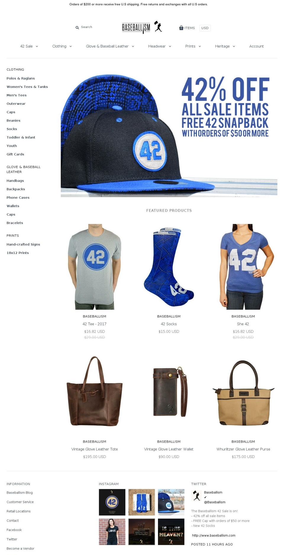 softballism.com shopify website screenshot