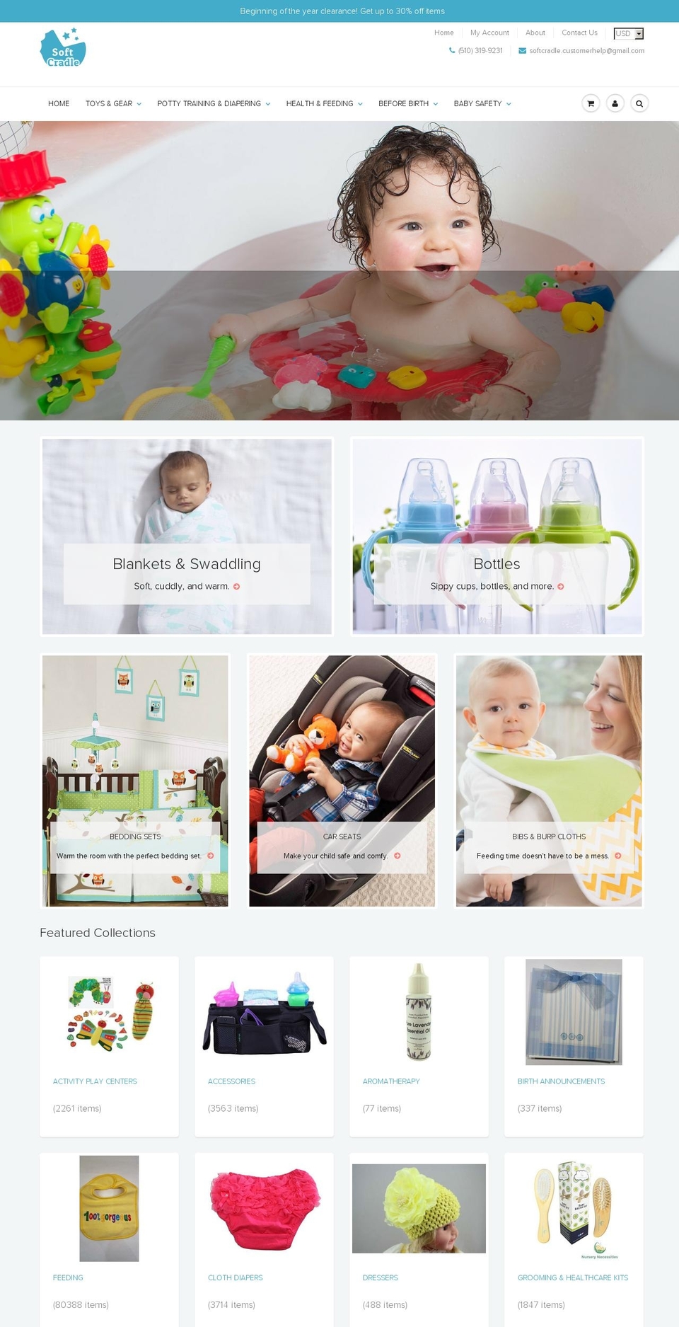 softcradle.com shopify website screenshot
