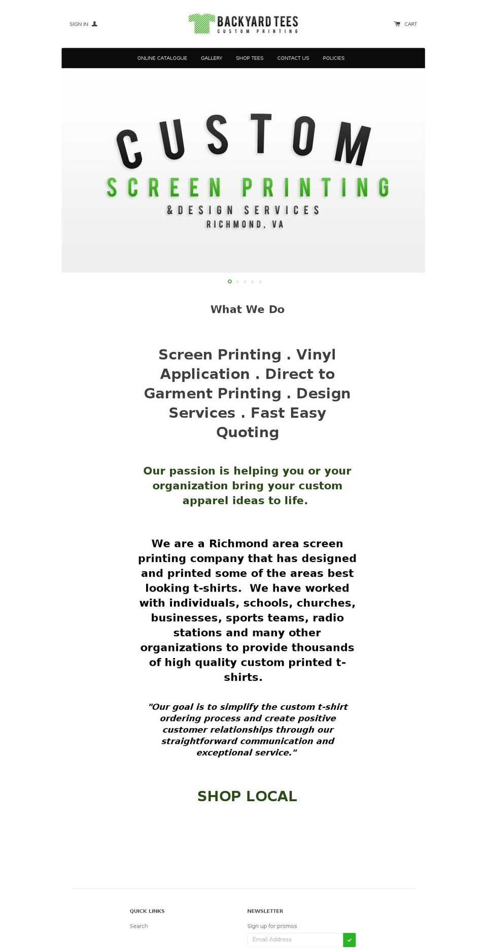 softgoodsco.com shopify website screenshot