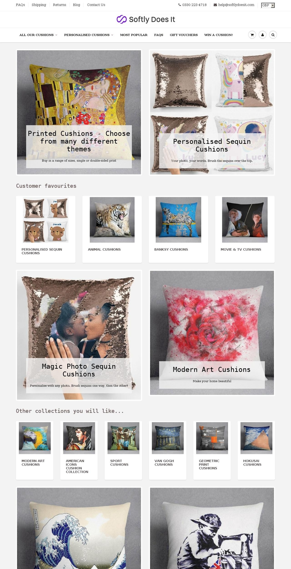 softlydoesit.com shopify website screenshot