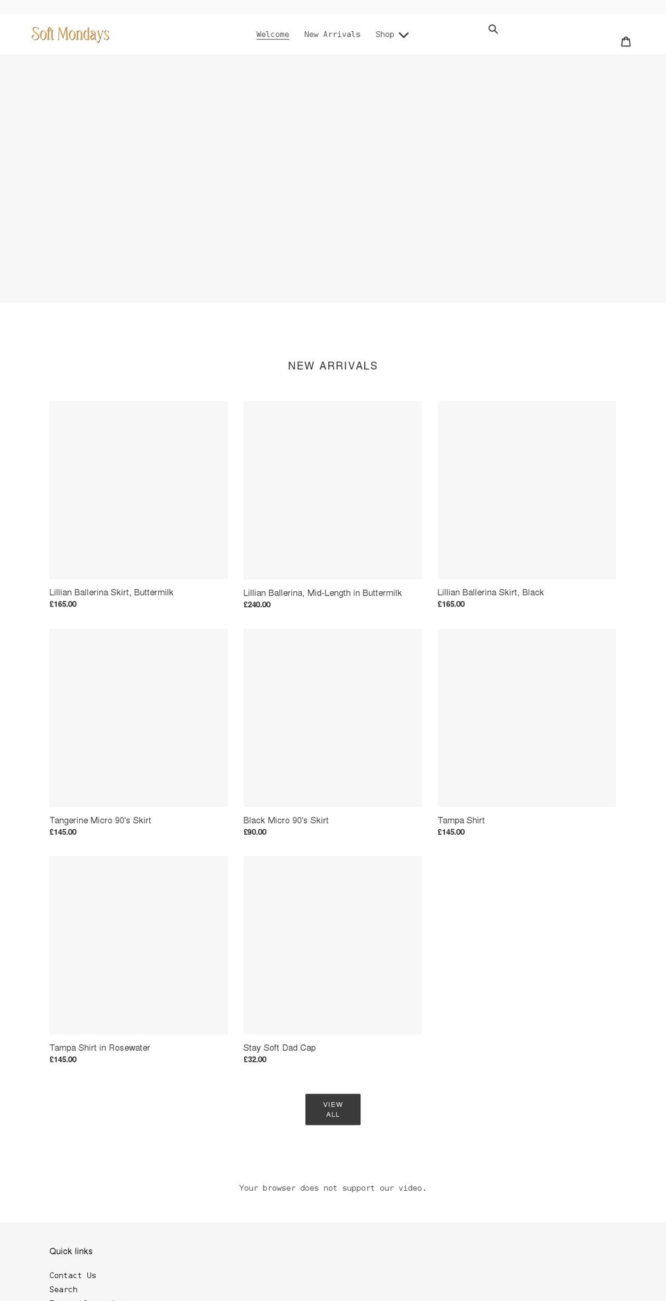 softmondays.com shopify website screenshot