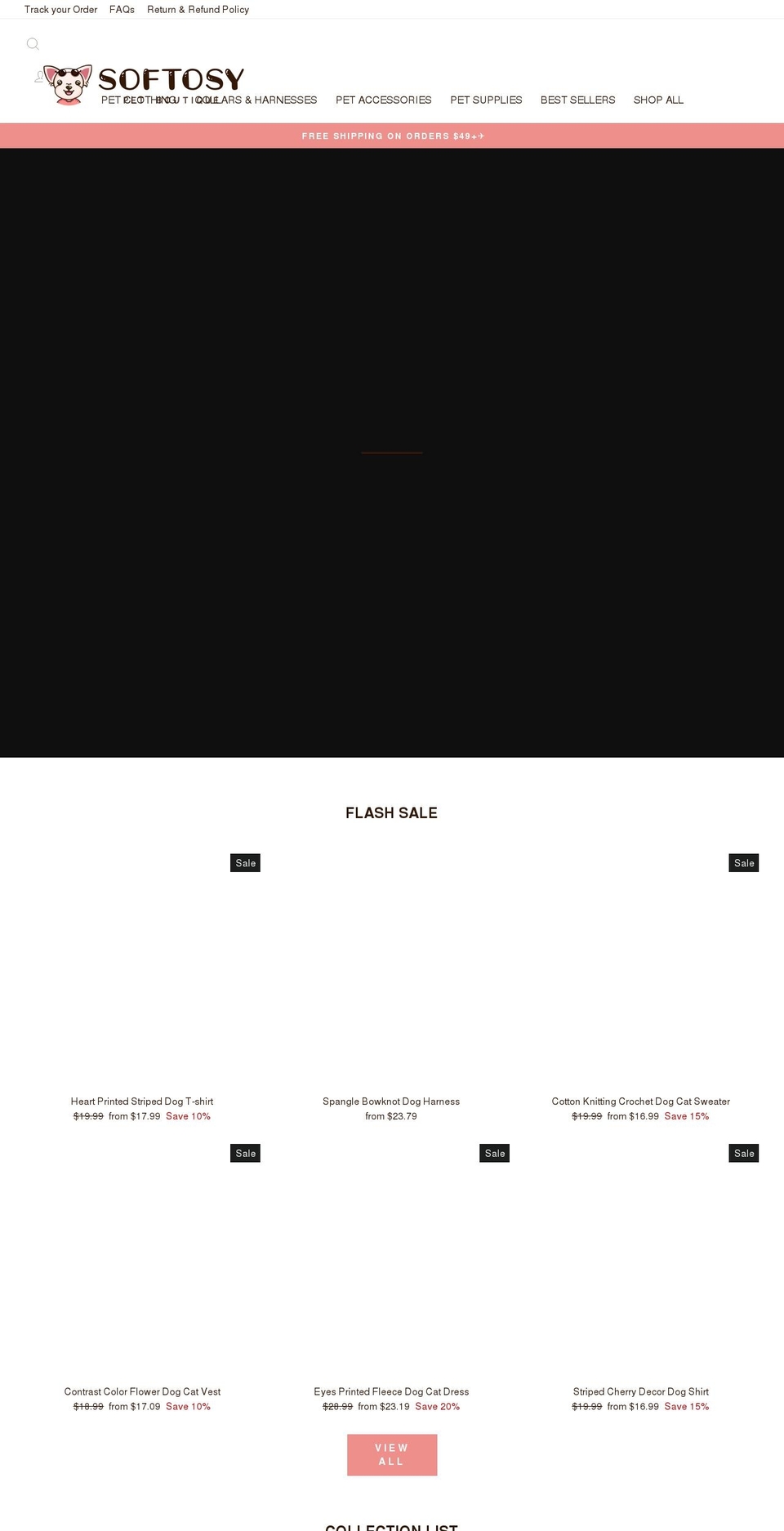 softosyhome.com shopify website screenshot