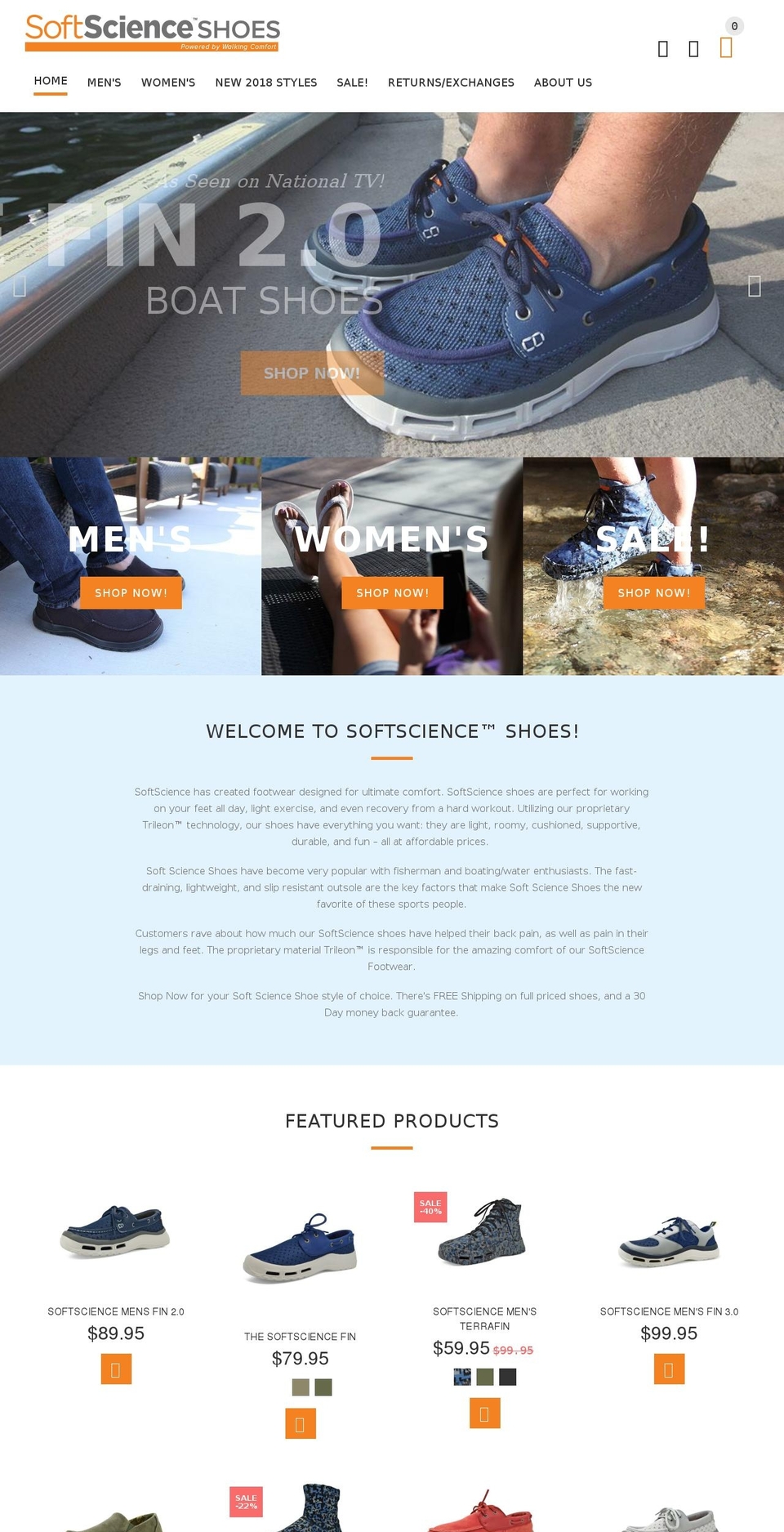 yourstore-v2-1-6 Shopify theme site example softscienceshoeshop.com