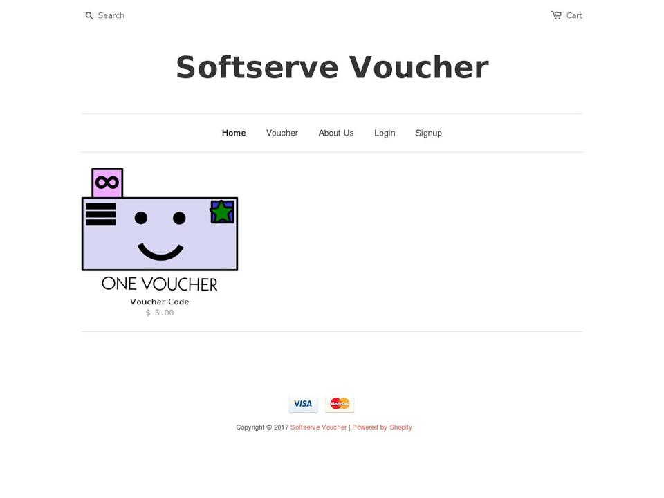 softserve-checkout.myshopify.com shopify website screenshot