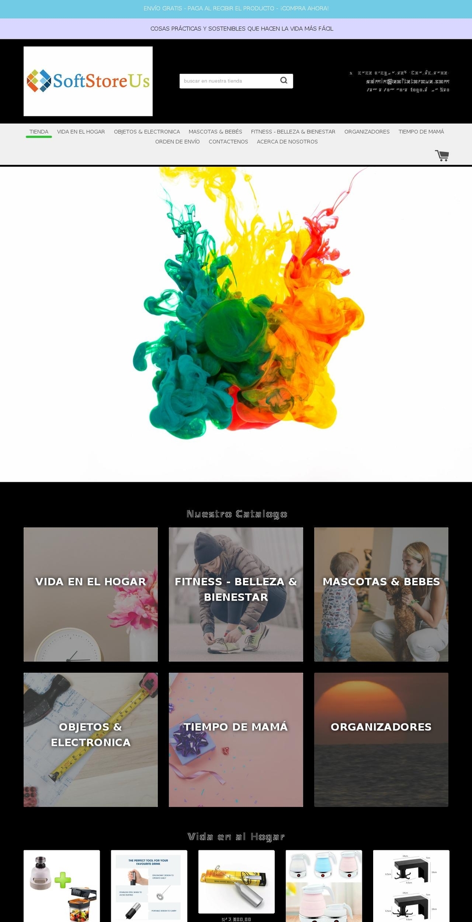 Theme export-ecom ninja pro theme Shopify theme site example softstoreus.com