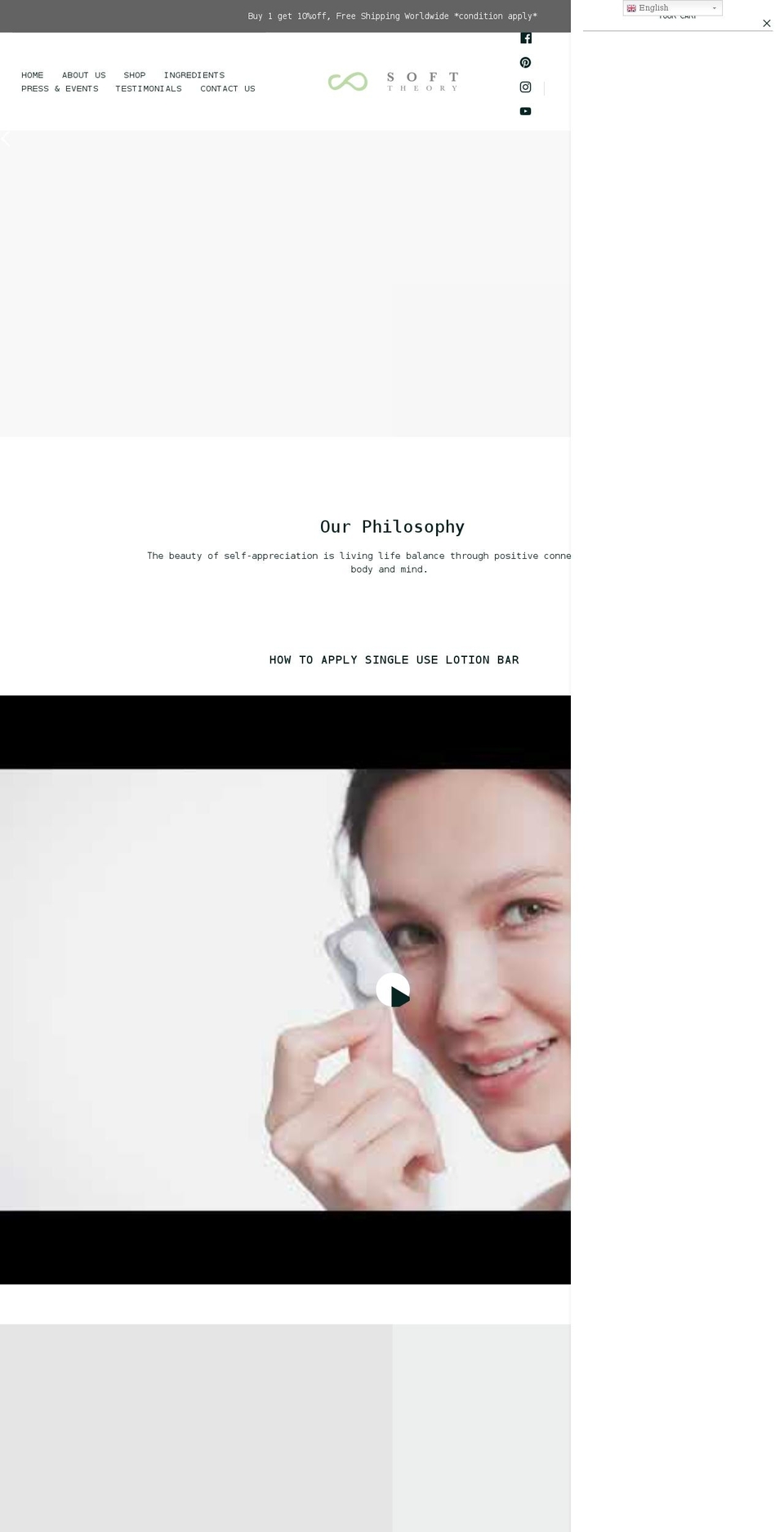 softtheory.com shopify website screenshot