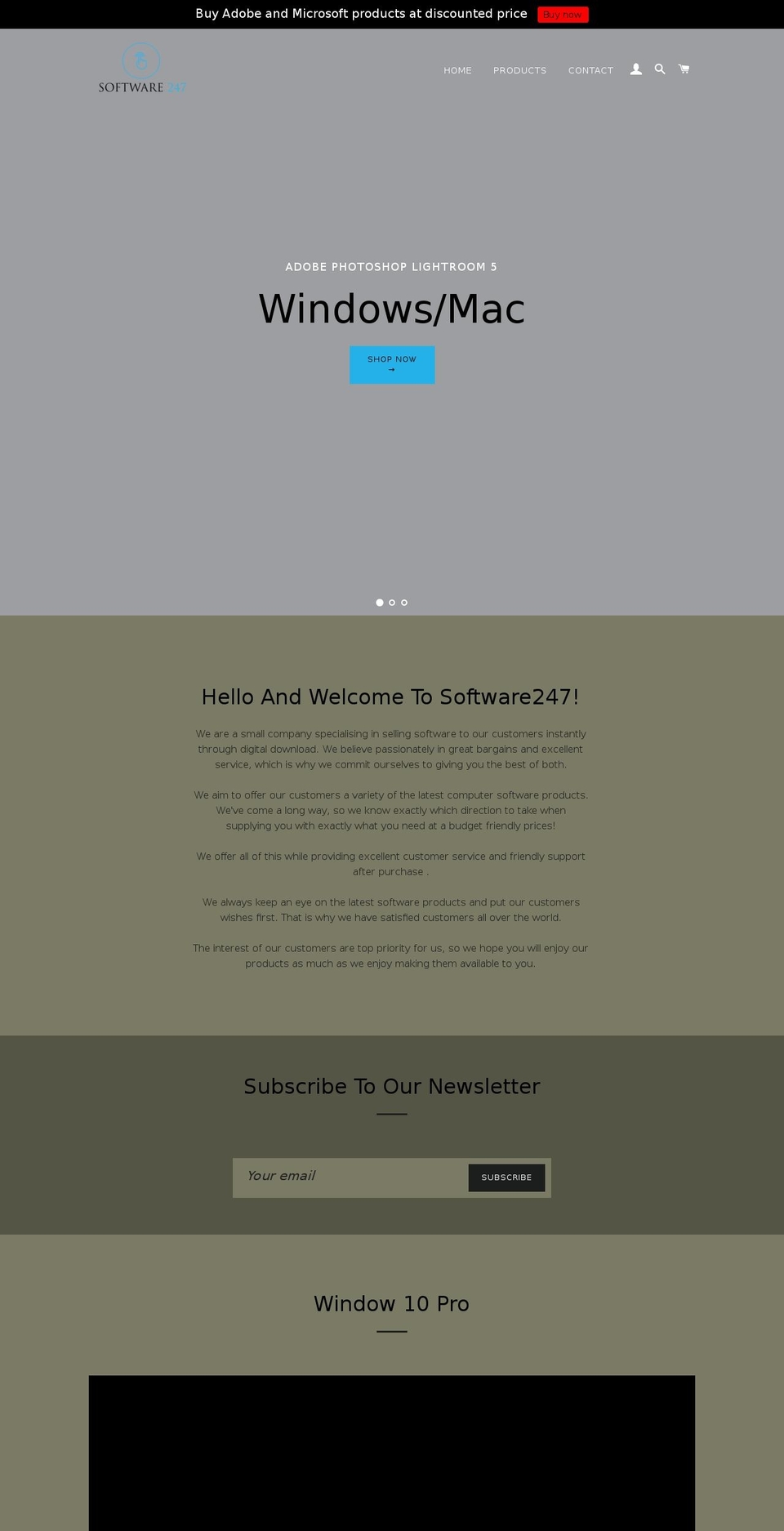 software-247.com — Shopify storefront screenshot