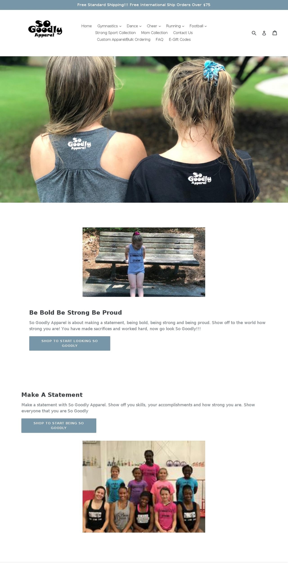 sogoodlyapparel.com shopify website screenshot