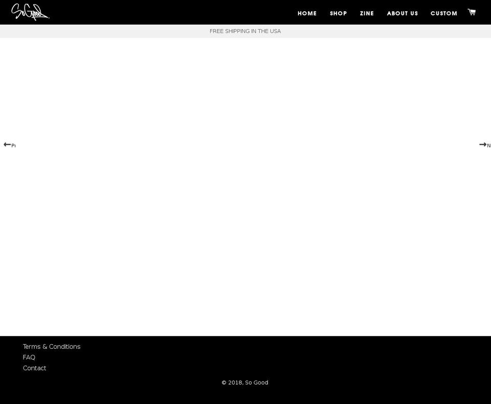 sogoodmerch.com shopify website screenshot