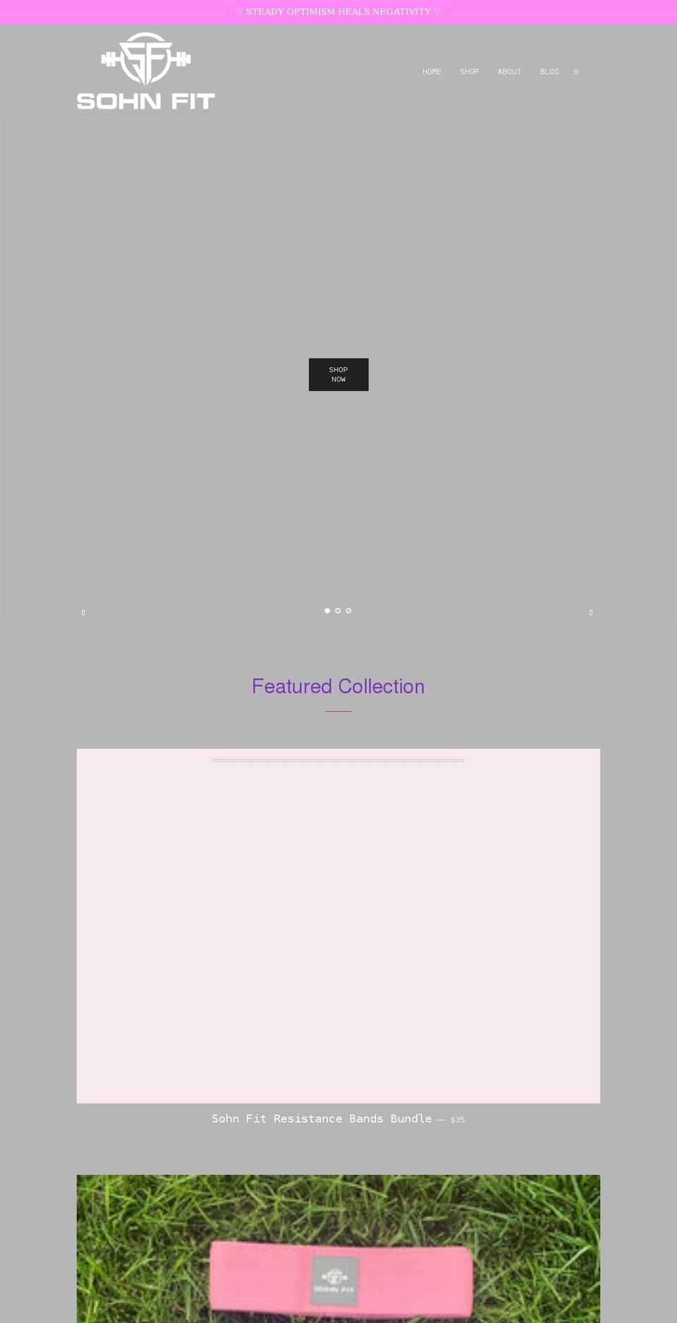 sohnfit.com shopify website screenshot