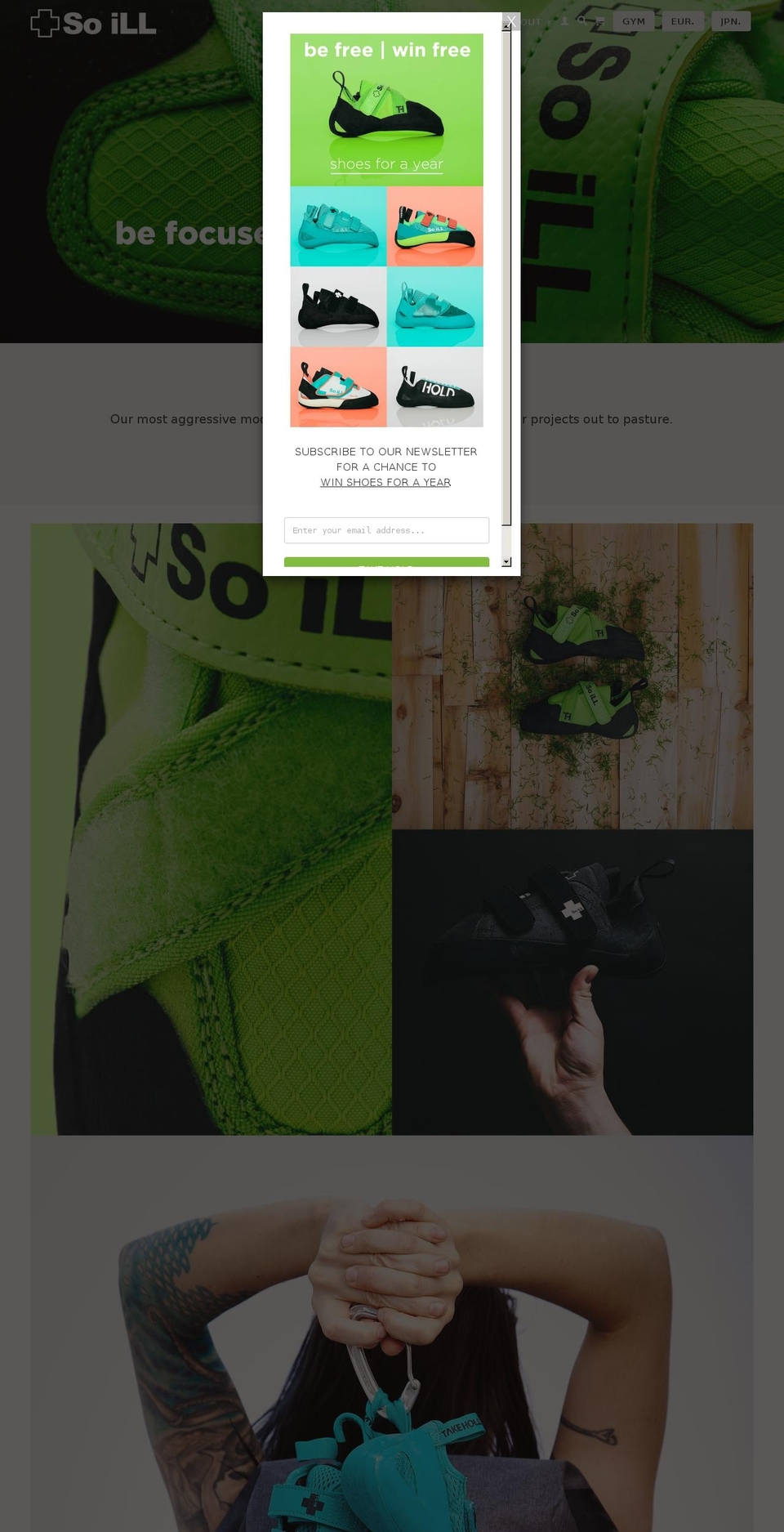 Launch Shopify theme site example soillholds.com