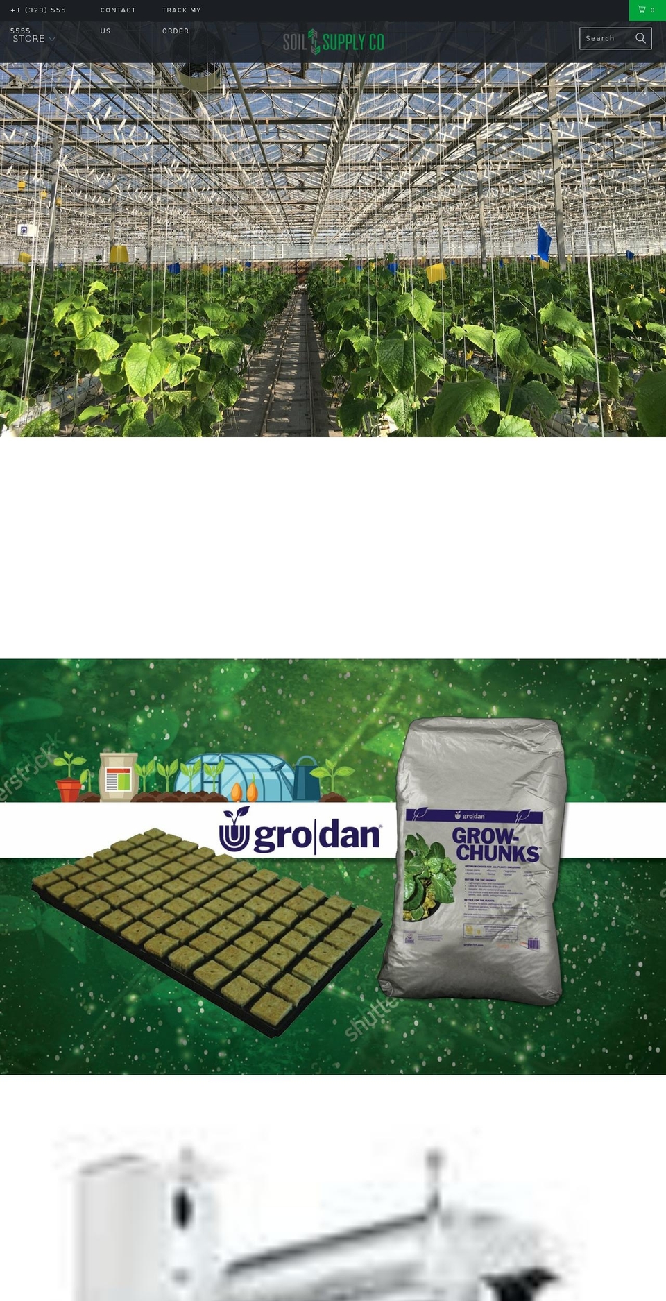 soilsupplyco.com — Shopify storefront screenshot