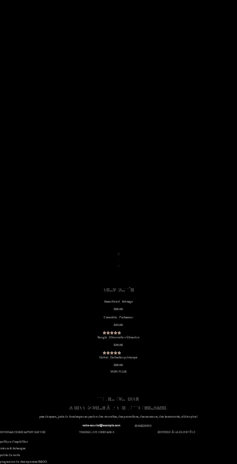 sojaco.ca shopify website screenshot