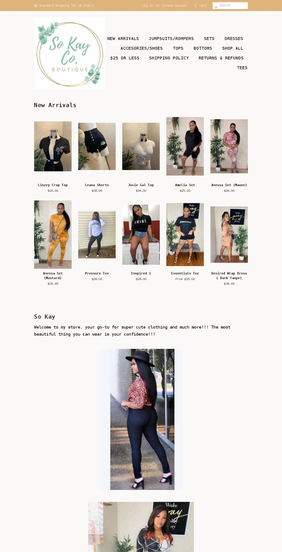 sokaycouture.com shopify website screenshot