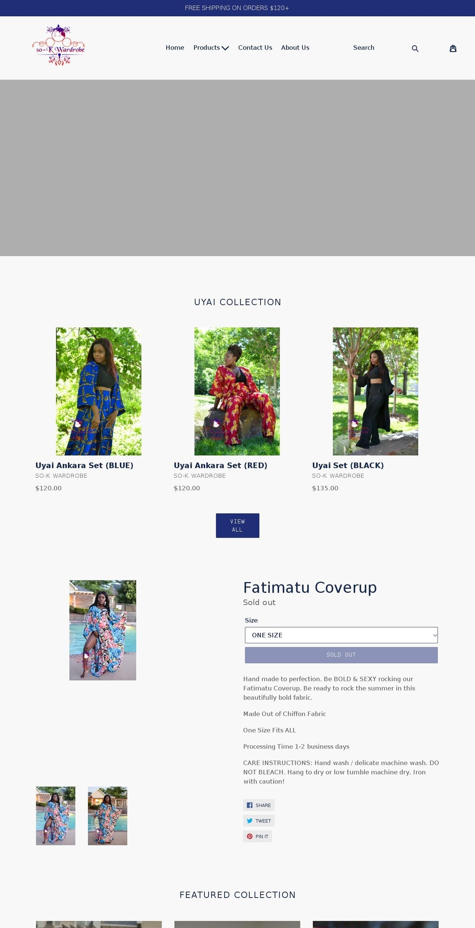 sokwardrobe.com — Shopify storefront screenshot