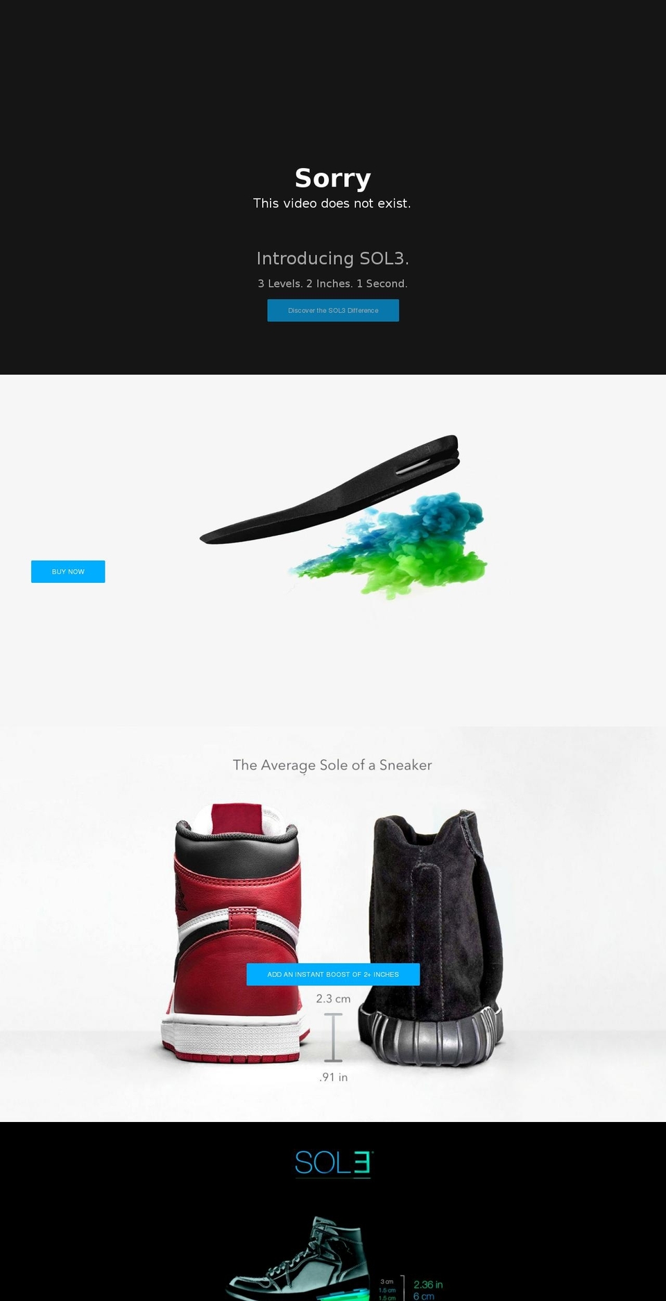 sol3.com shopify website screenshot