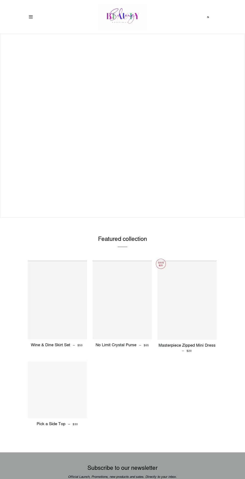 solangbeauty.com shopify website screenshot