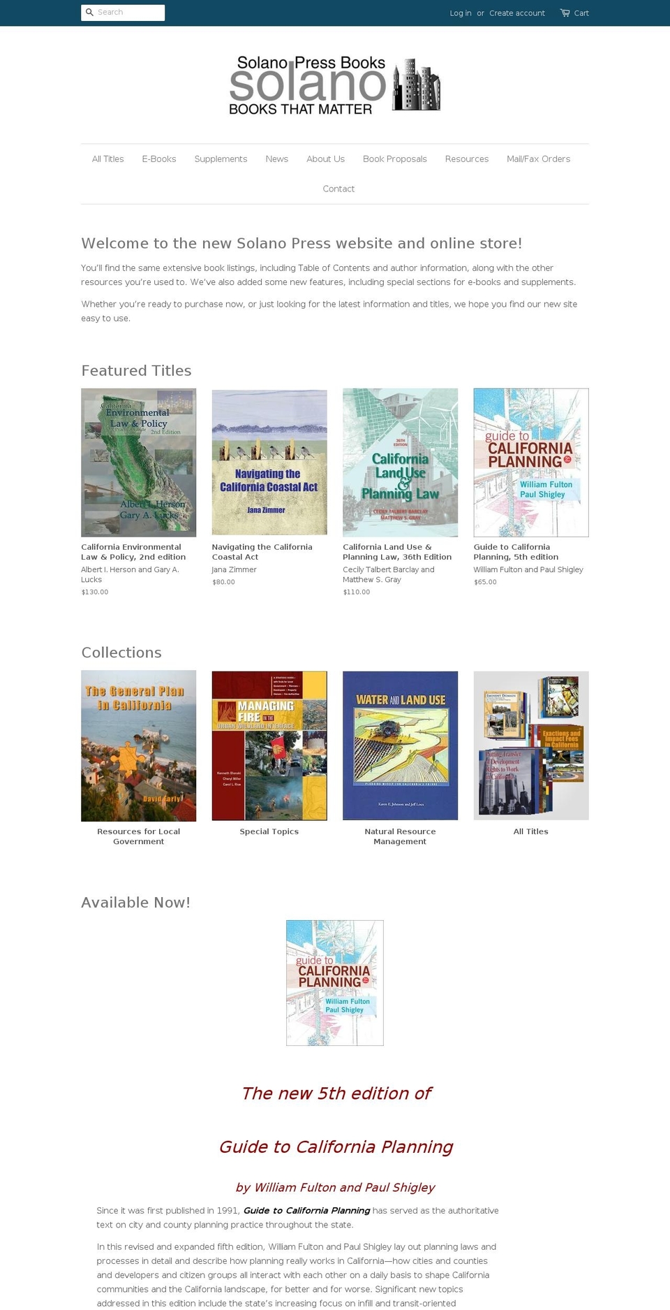 solano.com shopify website screenshot