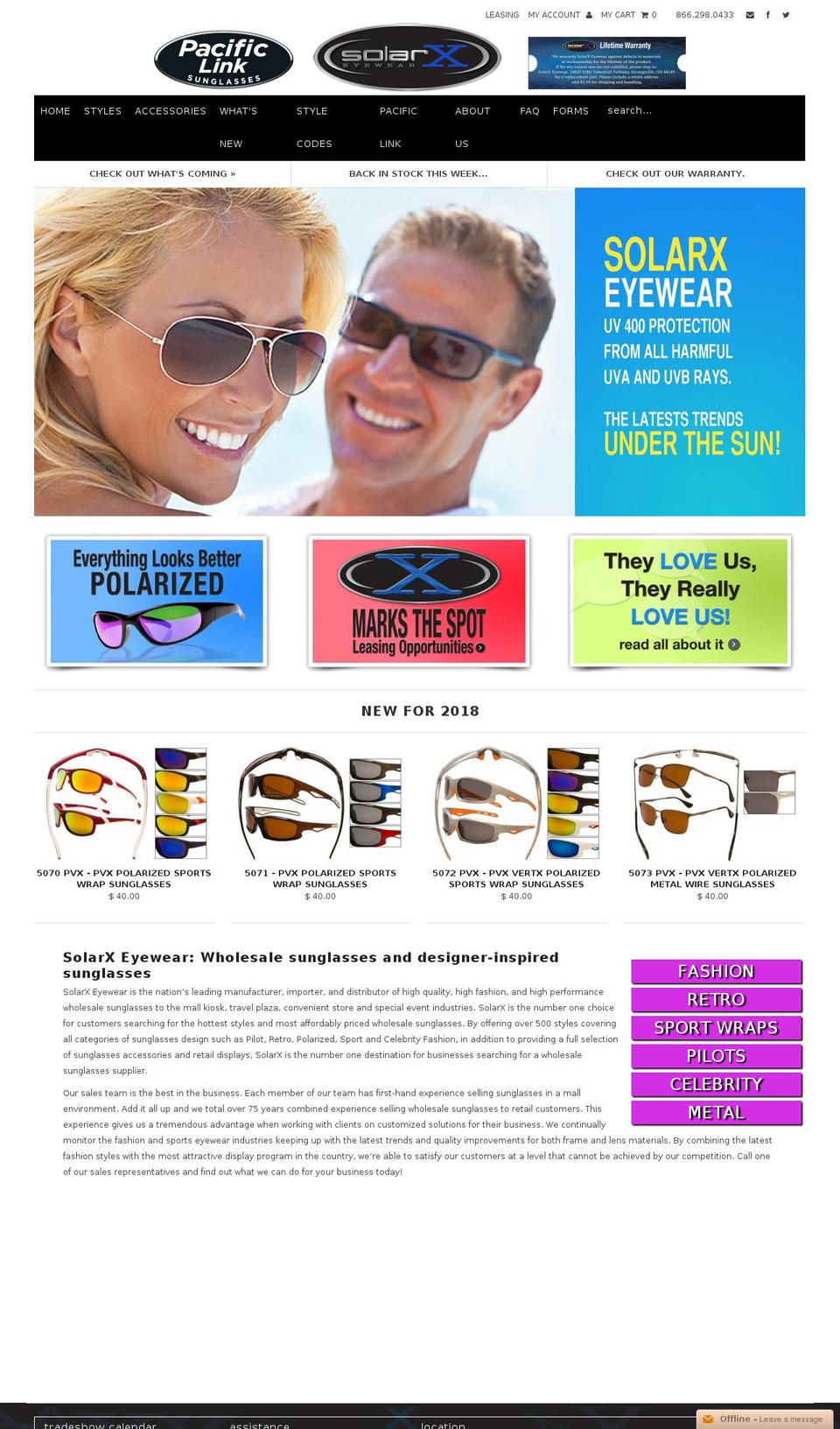 solargiantllc.com — Shopify storefront screenshot