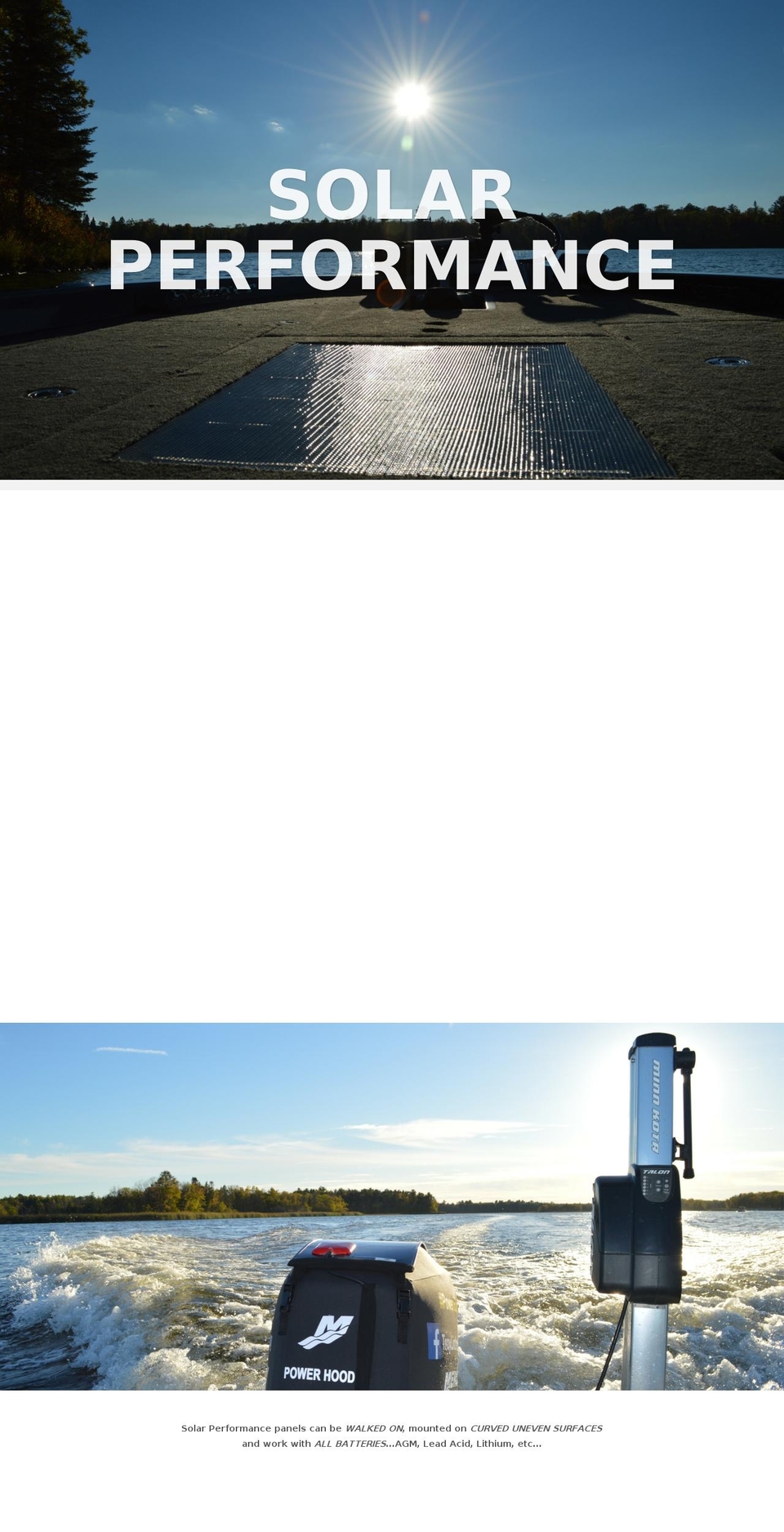 solarperform.com shopify website screenshot
