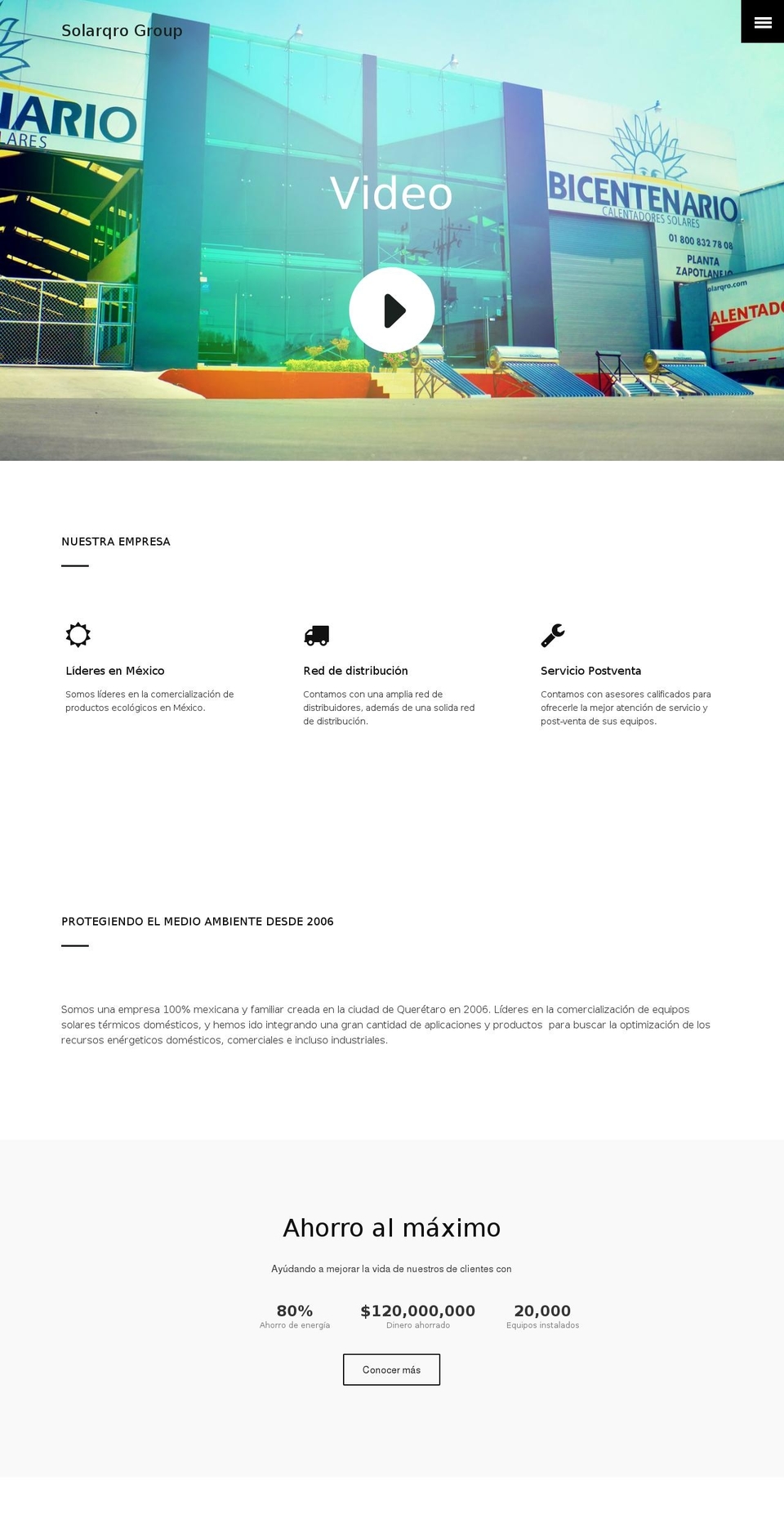 solarqro.com — Shopify storefront screenshot
