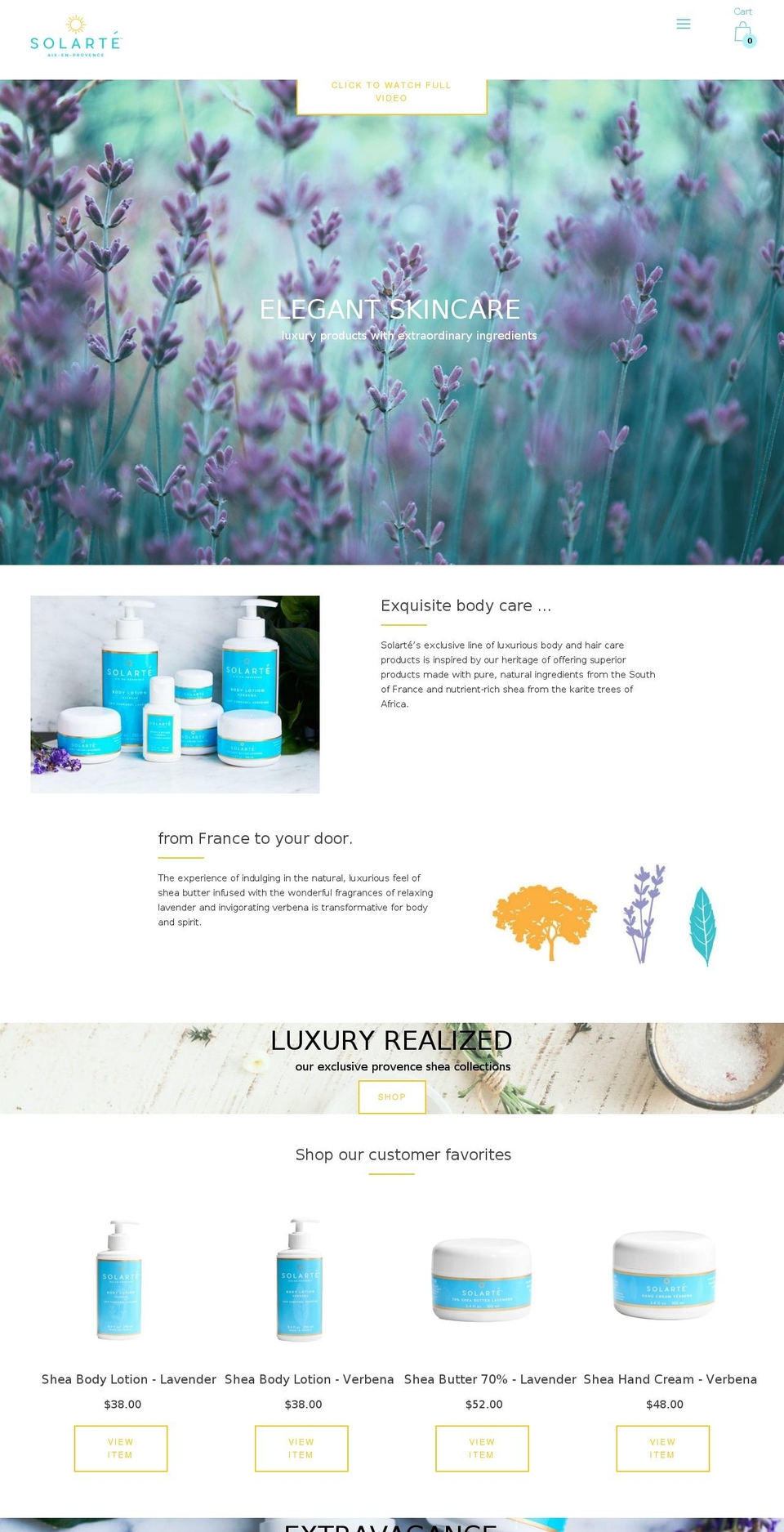 solartecollections.com shopify website screenshot