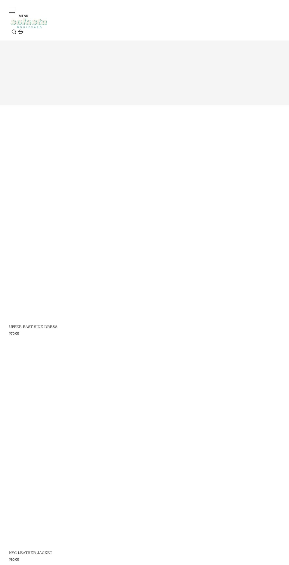 solastablvd.com shopify website screenshot