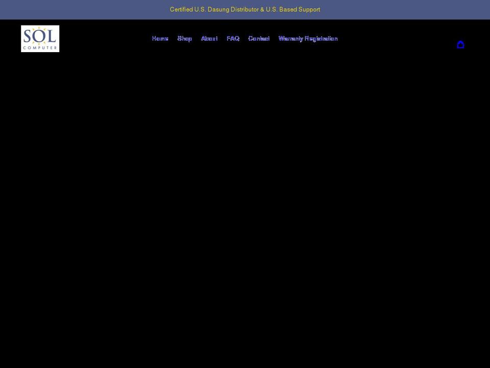 solcomputer.com shopify website screenshot