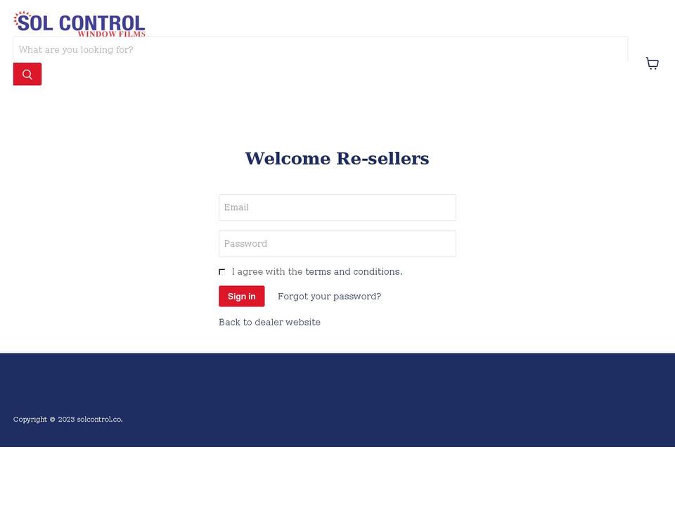 solcontrol.co shopify website screenshot