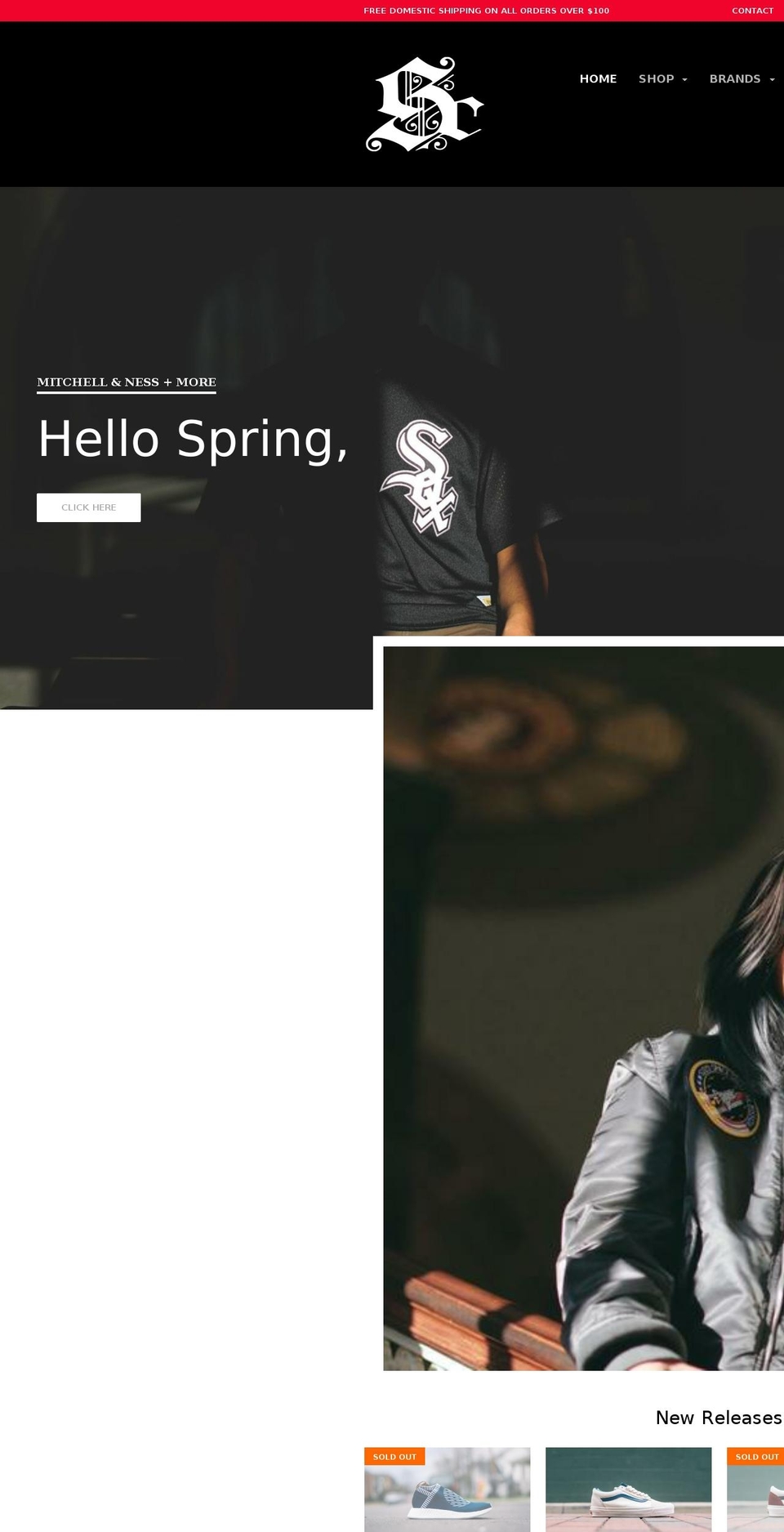 soleclassics.com shopify website screenshot