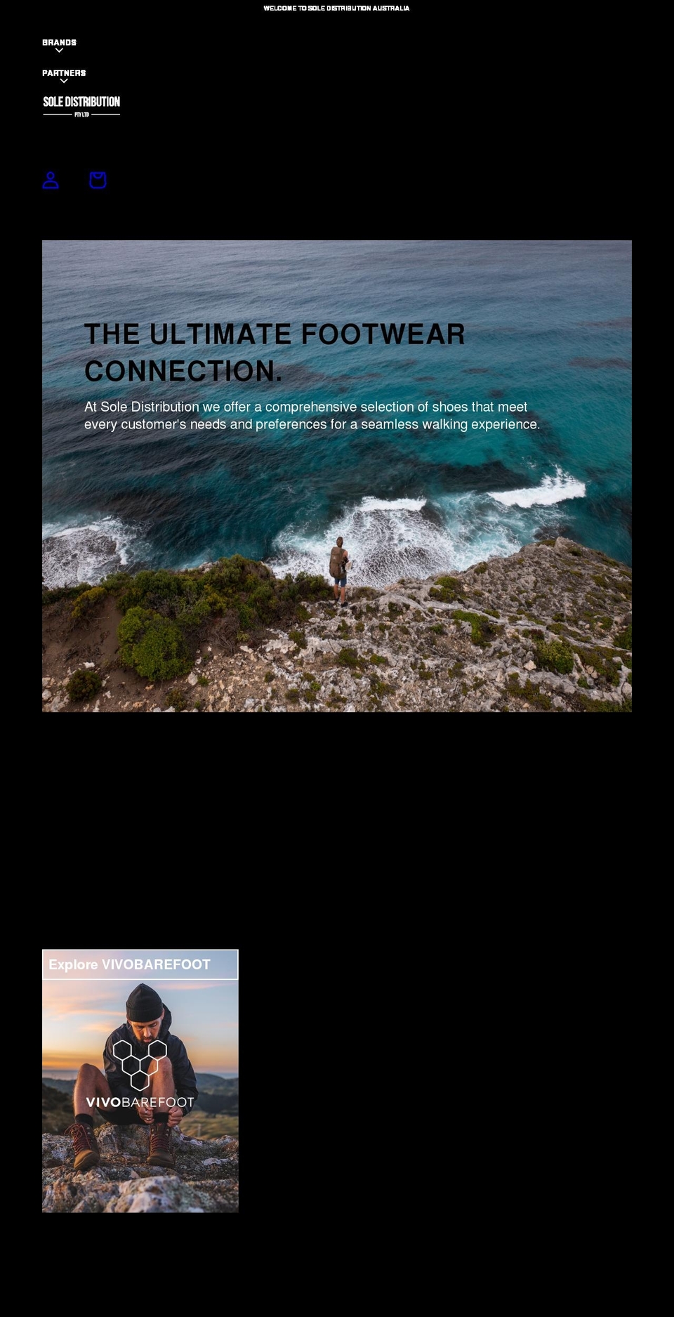 soledistribution.com.au shopify website screenshot
