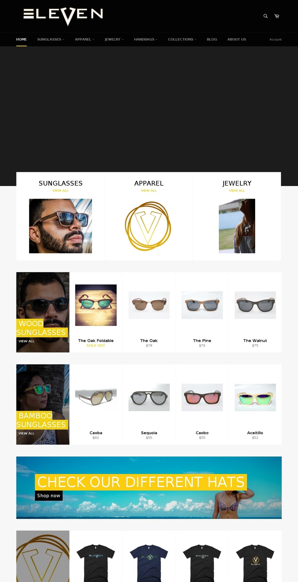 soleleven.com — Shopify storefront screenshot